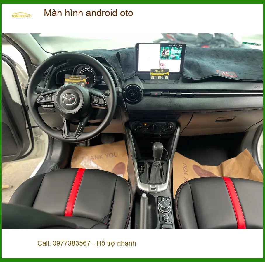 Anh Quang lắp màn hình Android ô tô cho Hyundai Accent tại Quận 2 để nâng tầm giải trí