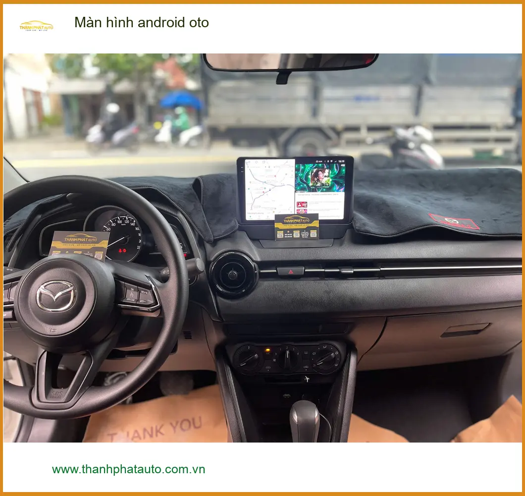 Anh Quang lắp màn hình Android ô tô cho Hyundai Accent tại Quận 2 để nâng tầm giải trí ảnh thực tế 2