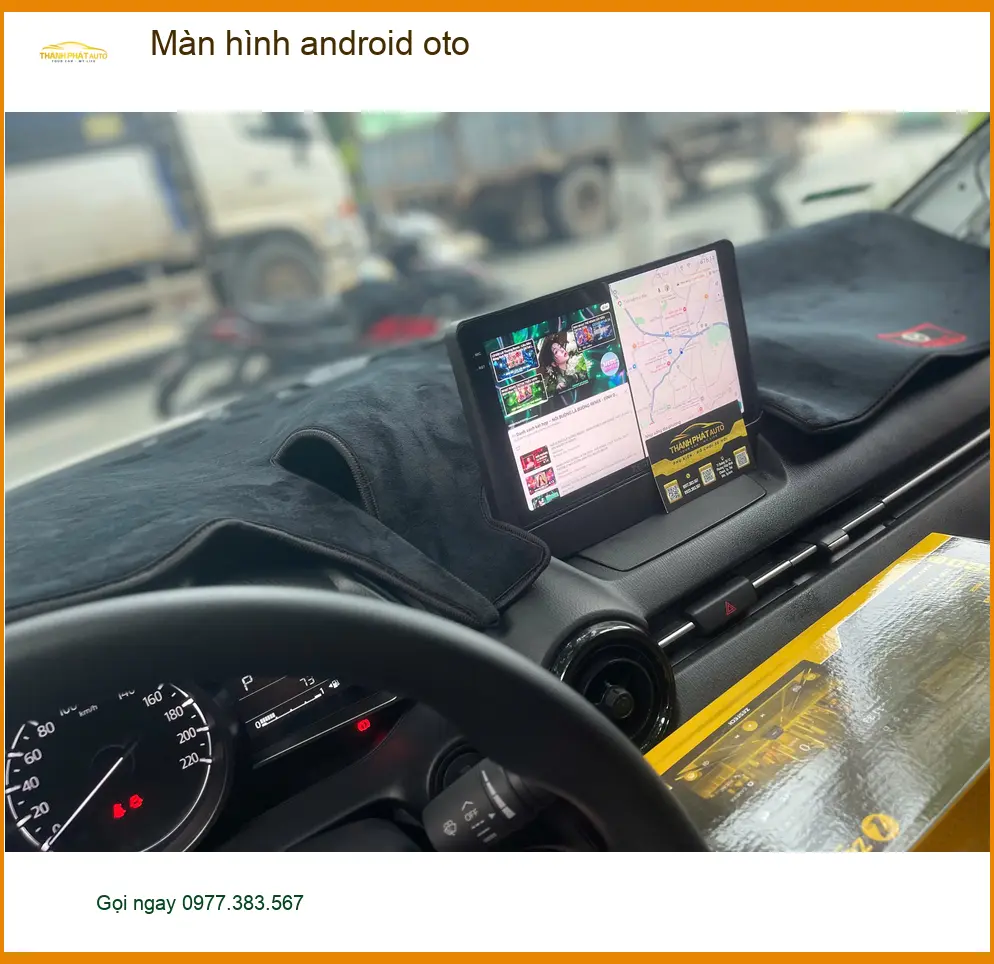 Anh Quang lắp màn hình Android ô tô cho Hyundai Accent tại Quận 2 để nâng tầm giải trí ảnh thực tế 3