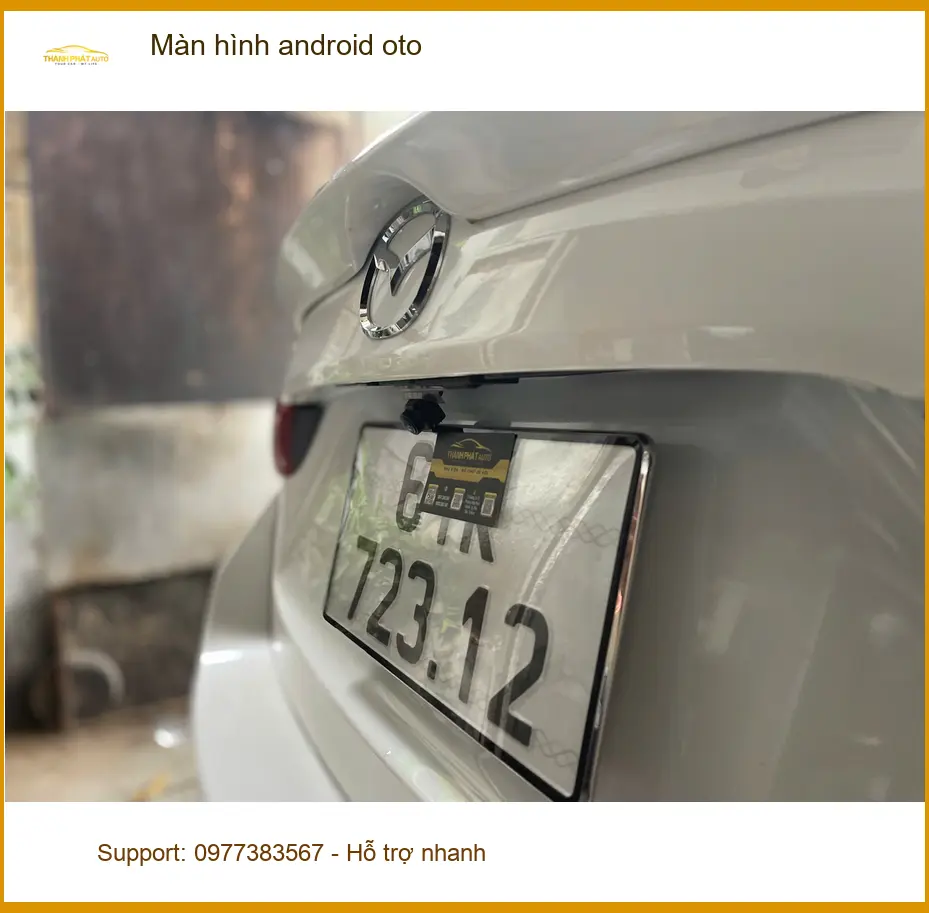 Anh Kiên nâng cấp màn hình Android ô tô Honda CRV ở Thủ Đức ảnh thực tế 3