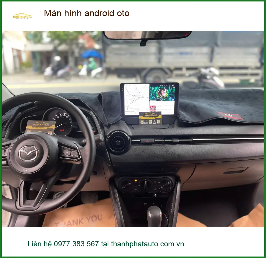 Anh Kiên nâng cấp màn hình Android ô tô Honda CRV ở Thủ Đức ảnh thực tế 4