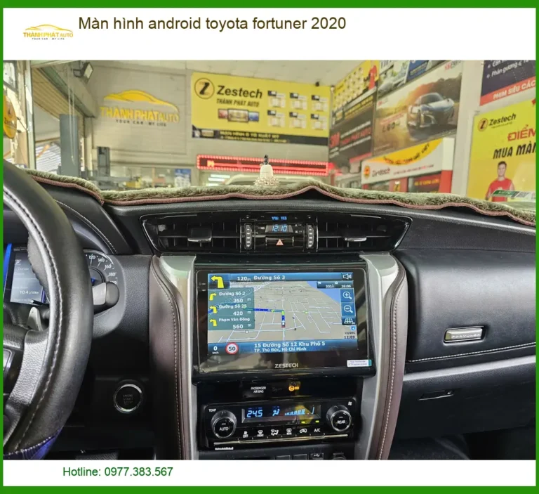 Màn Hình Android Toyota Fortuner 2020 - Trung Tâm Lắp Đặt Uy Tín TPHCM