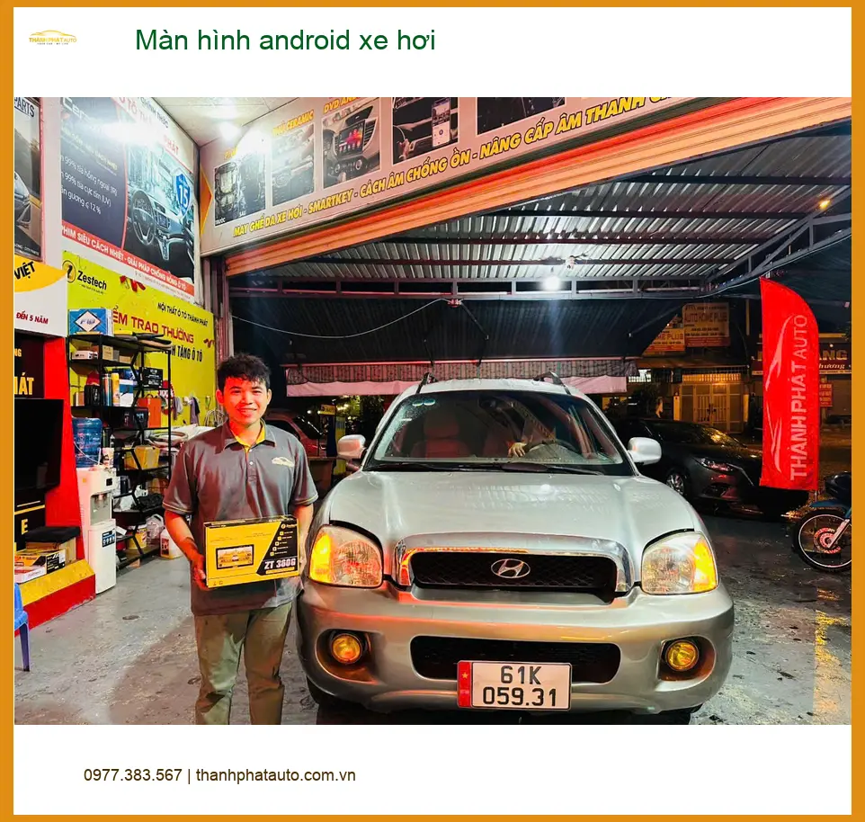 Chú Bảo nâng cấp màn hình Android xe Honda CR-V tại Tân Bình xem YouTube