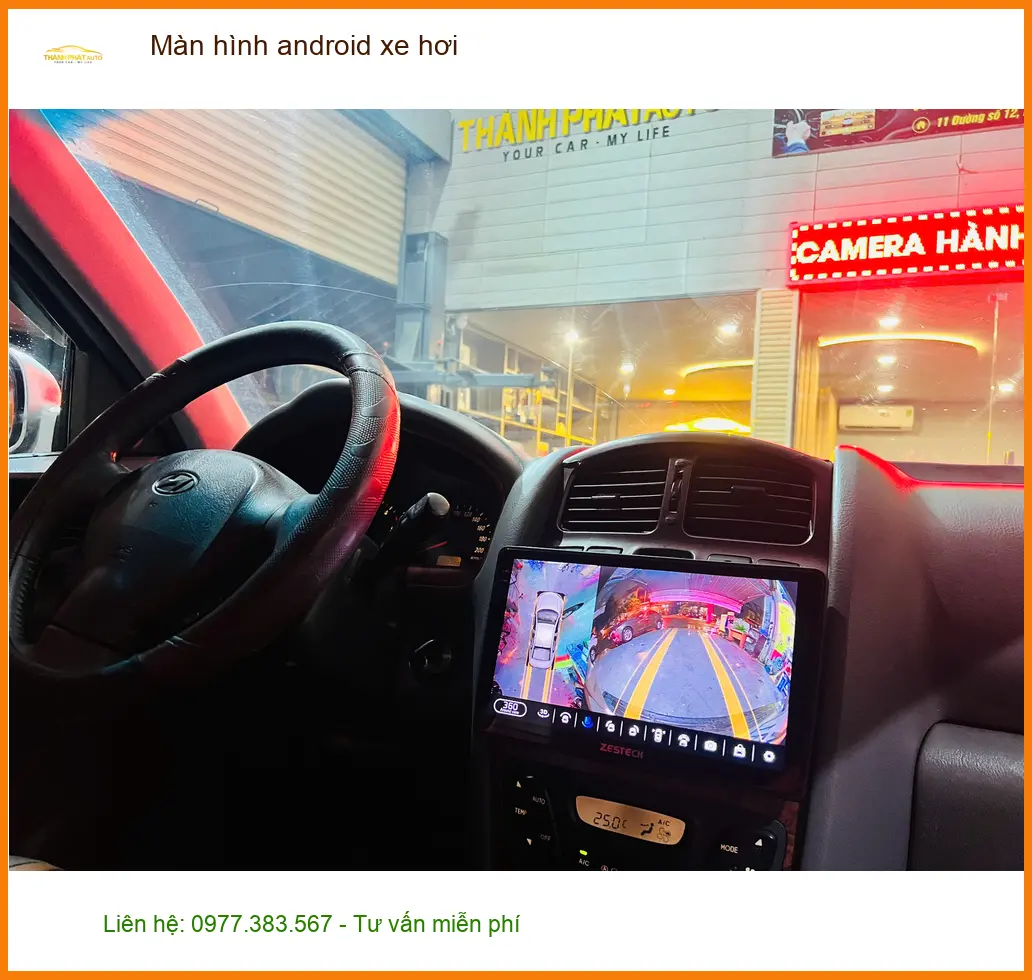Anh Tấn lắp màn hình Android xe hơi cho Hyundai Accent tại Quận Phú Nhuận ảnh thực tế 3