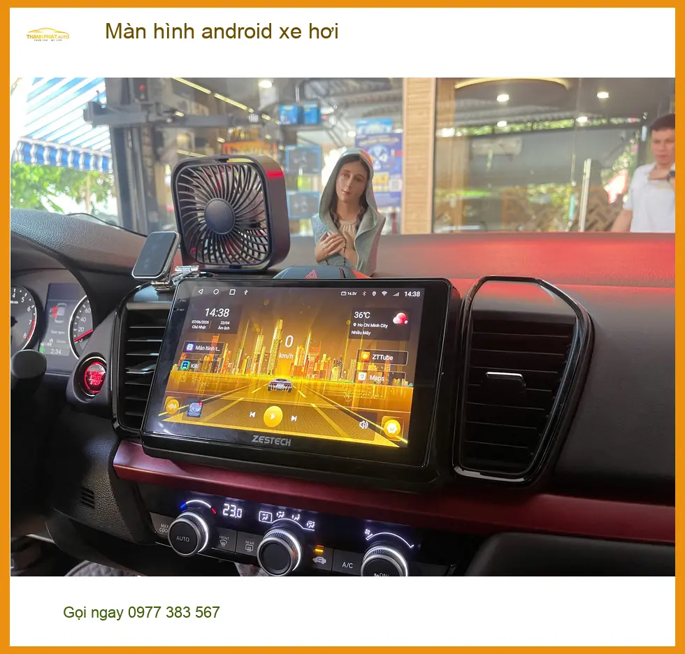 Anh Tùng nâng cấp màn hình android xe hơi cho Mazda CX-5 Quận 2