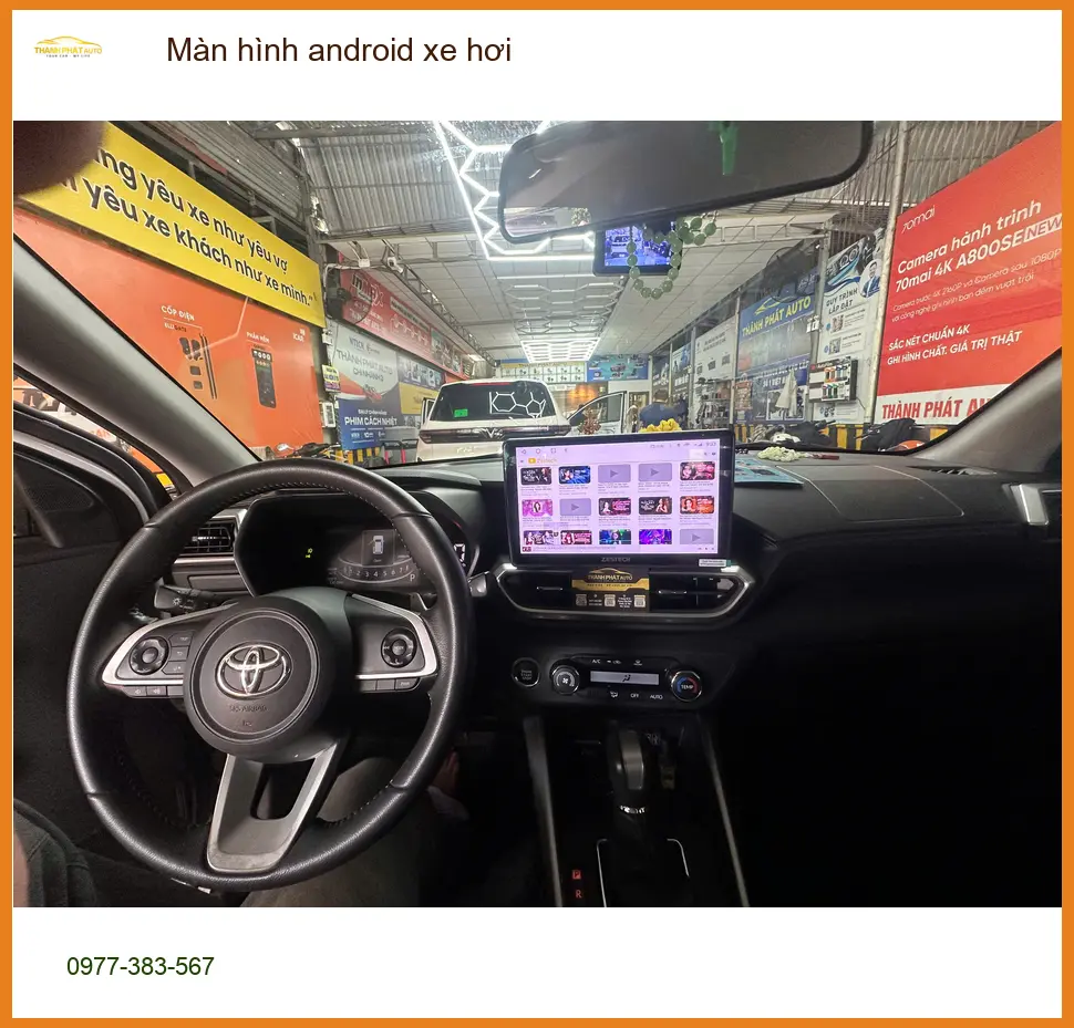 Anh Phong lắp màn hình Android xe Honda CR-V tại Quận 2 để xem bản đồ, giải trí ảnh thực tế 4