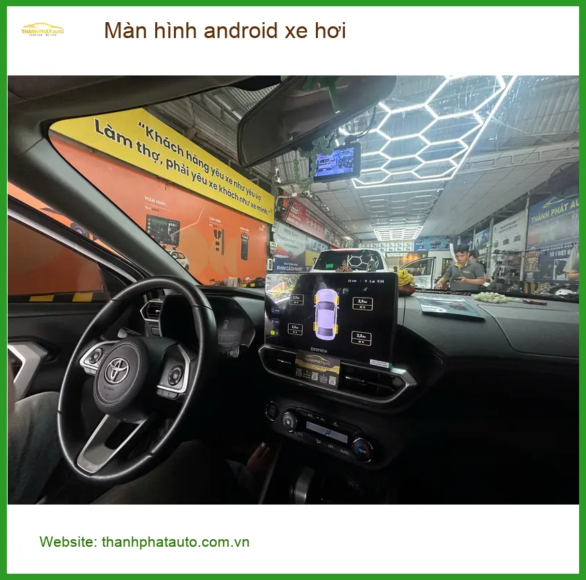 Anh Phong lắp màn hình Android xe Honda CR-V tại Quận 2 để xem bản đồ, giải trí ảnh thực tế 5