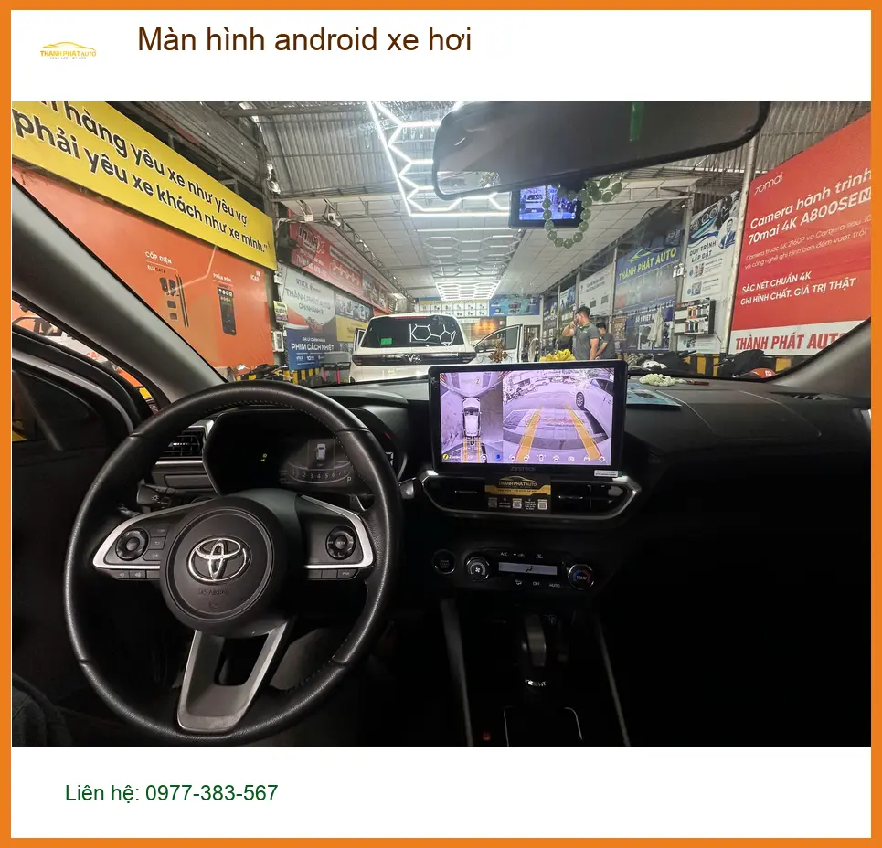 Anh Trung nâng cấp màn hình Android xe hơi cho Hyundai Accent ở Quận 9 vì muốn nhiều tính năng hơn