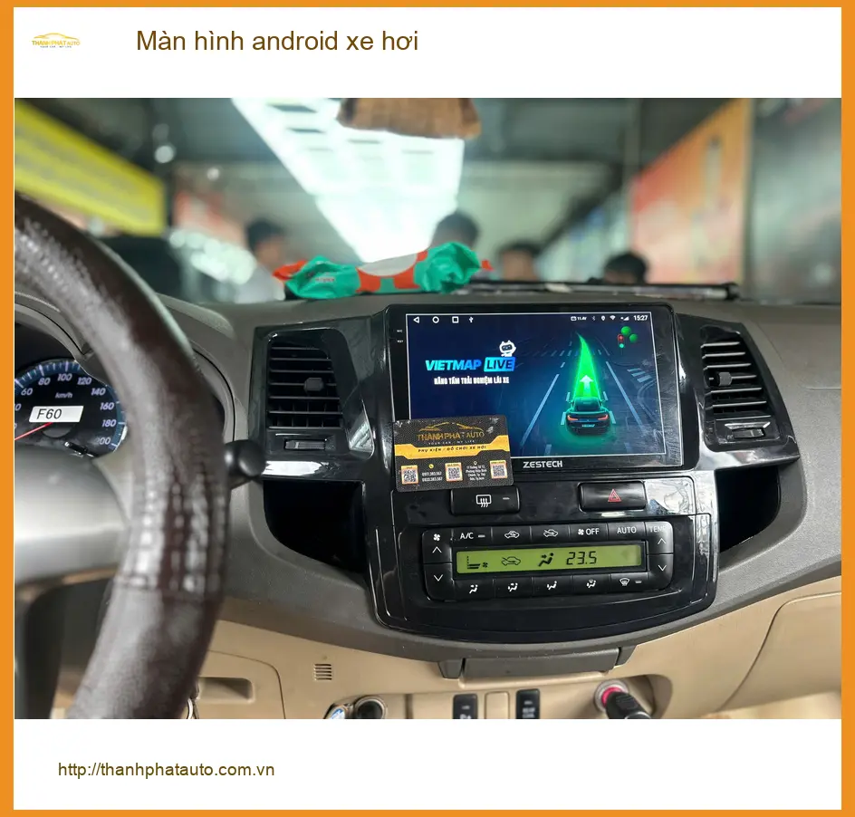 Anh Khải lắp màn hình Android xe hơi cho Hyundai Kona tại Quận Thủ Đức ảnh thực tế 3