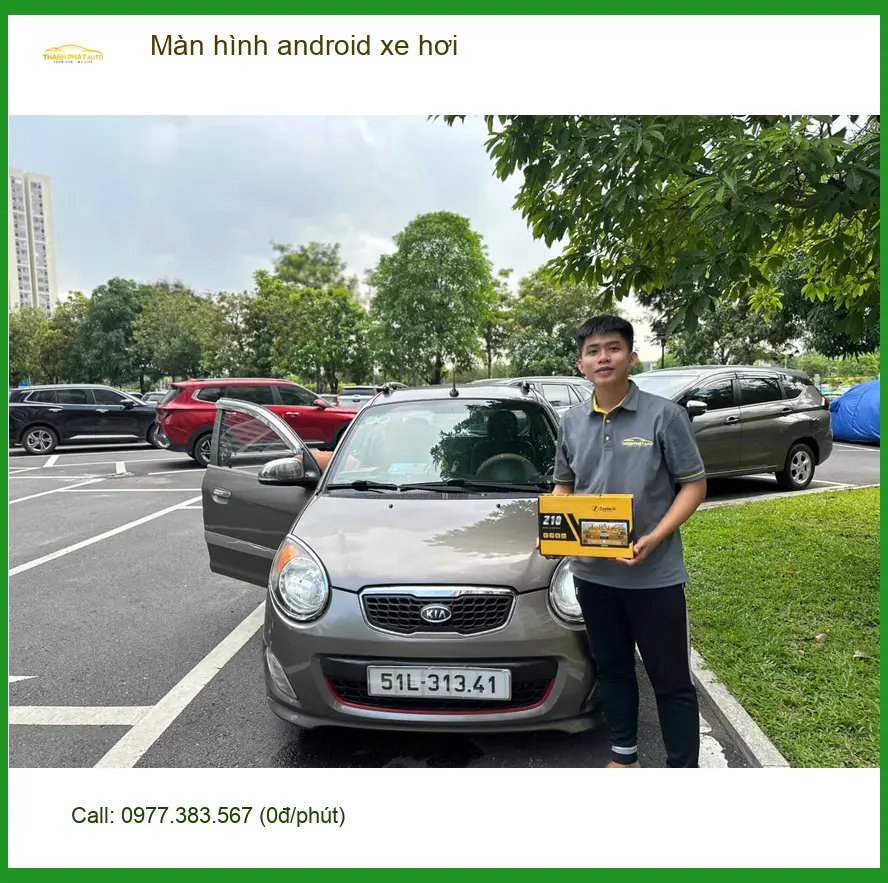 Anh Lâm lắp màn hình android xe hơi cho Mazda 3 tại Quận Bình Thạnh ảnh thực tế 4