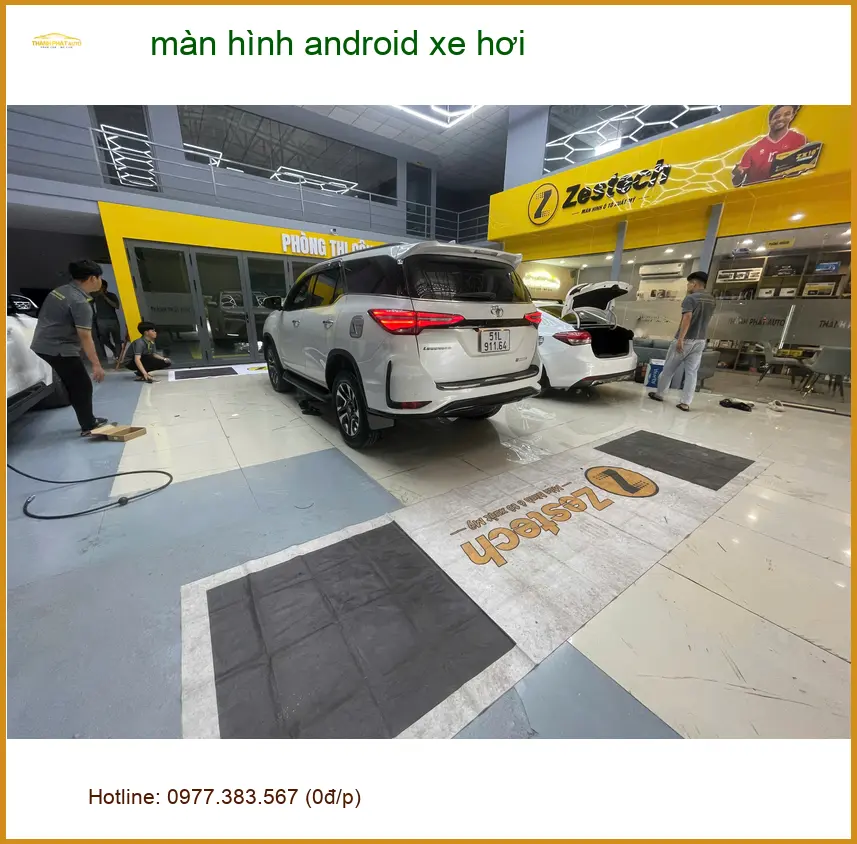 Anh Huy nâng cấp màn hình Android xe Hyundai Accent tại Gò Vấp ảnh thực tế 5