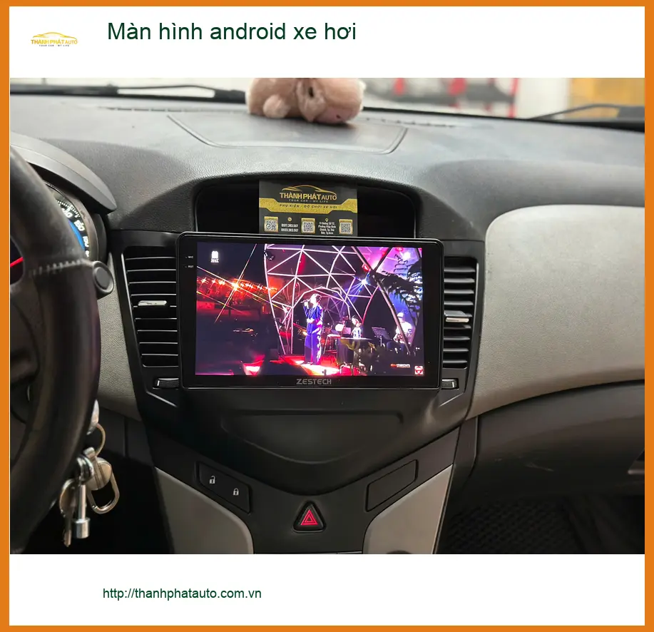 Chị Thảo nâng cấp màn hình android xe hơi Hyundai Accent tại Quận 5