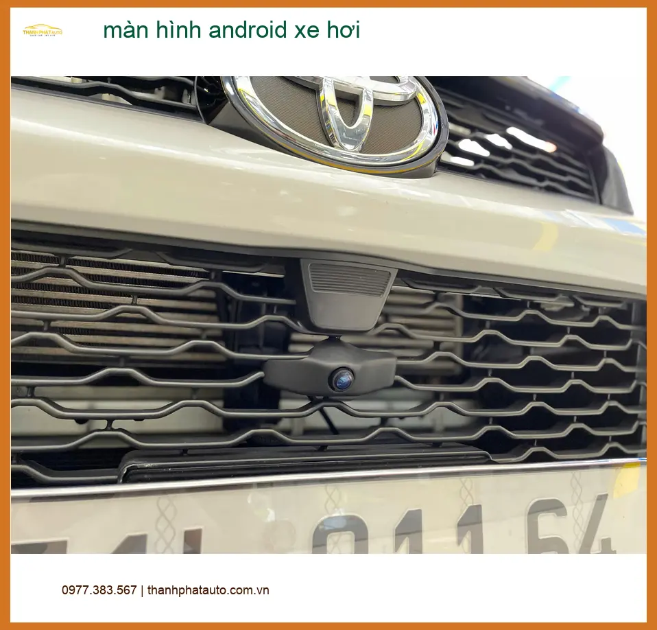 Anh Minh lắp màn hình Android xe hơi Toyota Camry tại Quận 11 tìm địa chỉ uy tín