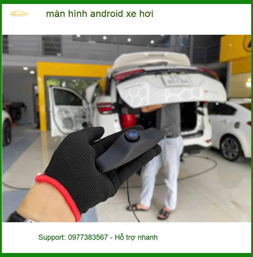 Anh Minh lắp màn hình Android xe hơi Toyota Camry tại Quận 11 tìm địa chỉ uy tín ảnh thực tế 2
