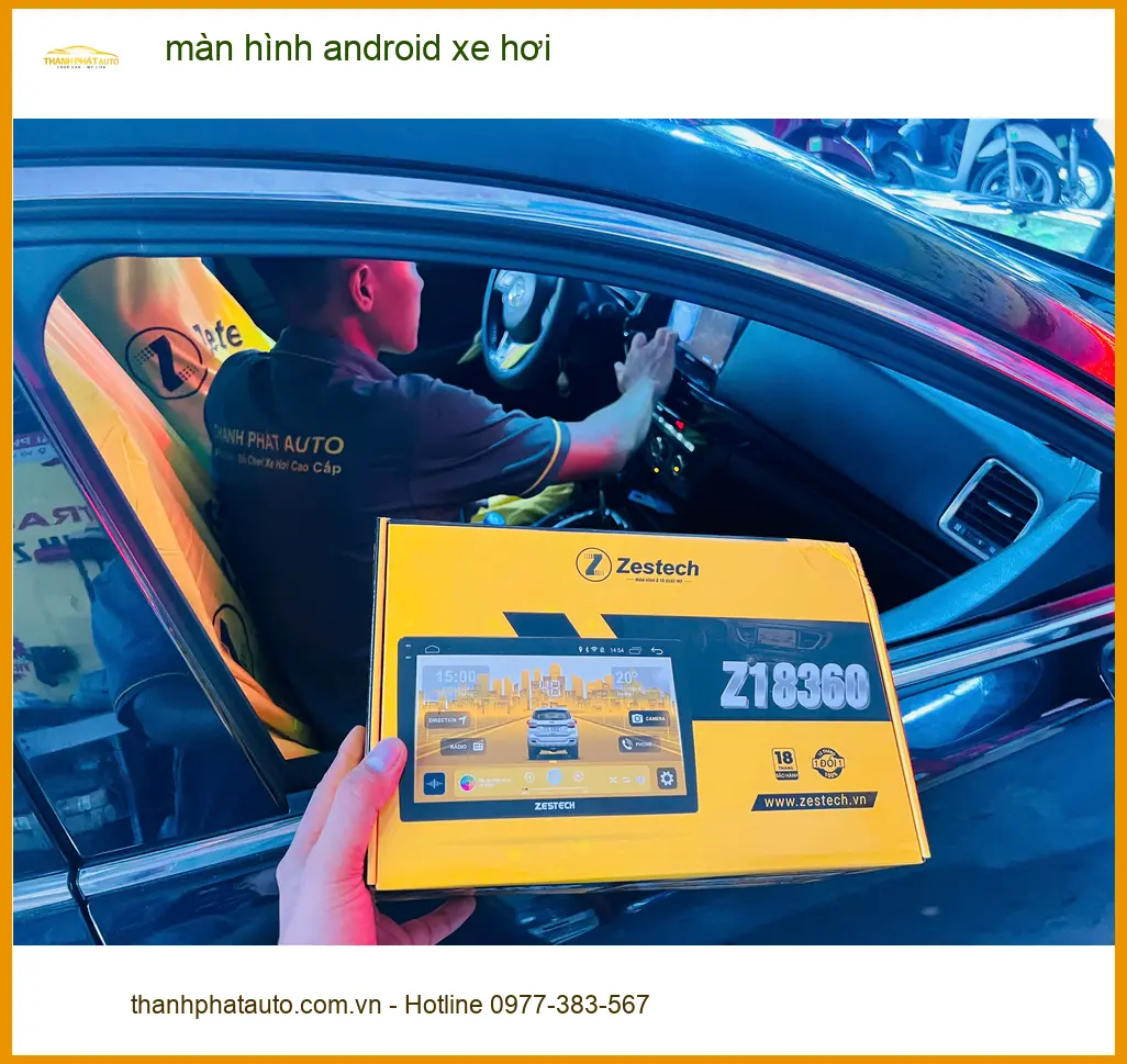 Anh Lân lắp màn hình Android Honda CRV tại Quận Tân Bình để tiện nghi hơn ảnh thực tế 2