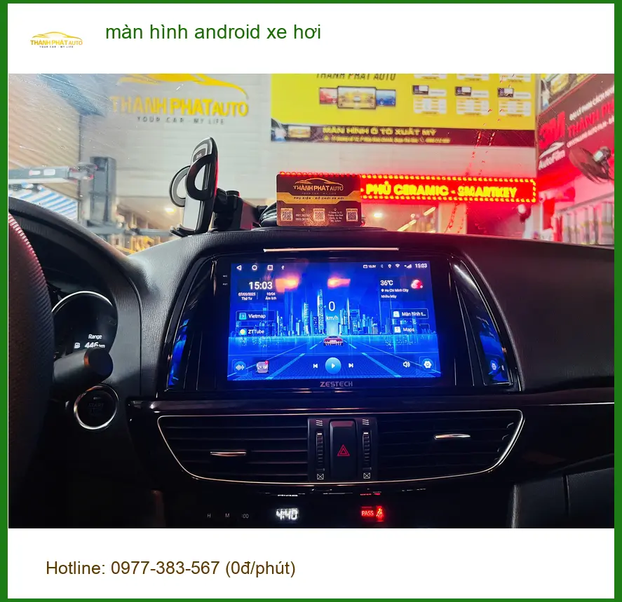 Anh Kiên nâng cấp màn hình Android xe hơi Hyundai Accent tại Gò Vấp ảnh thực tế 2