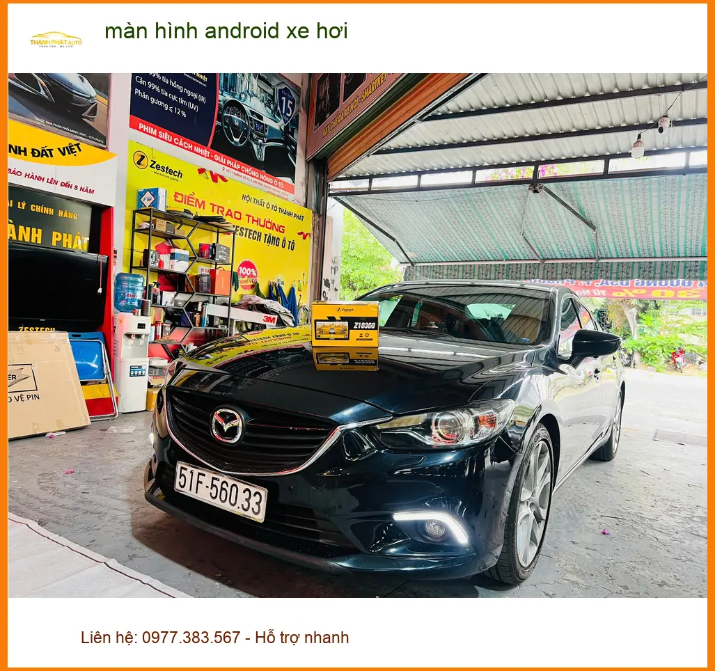 Anh Kiên nâng cấp màn hình Android xe hơi Hyundai Accent tại Gò Vấp ảnh thực tế 3