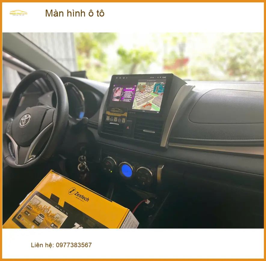 Anh Phước lắp màn hình ô tô cho Mitsubishi Triton tại Hóc Môn để nâng cao trải nghiệm lái ảnh thực tế 4