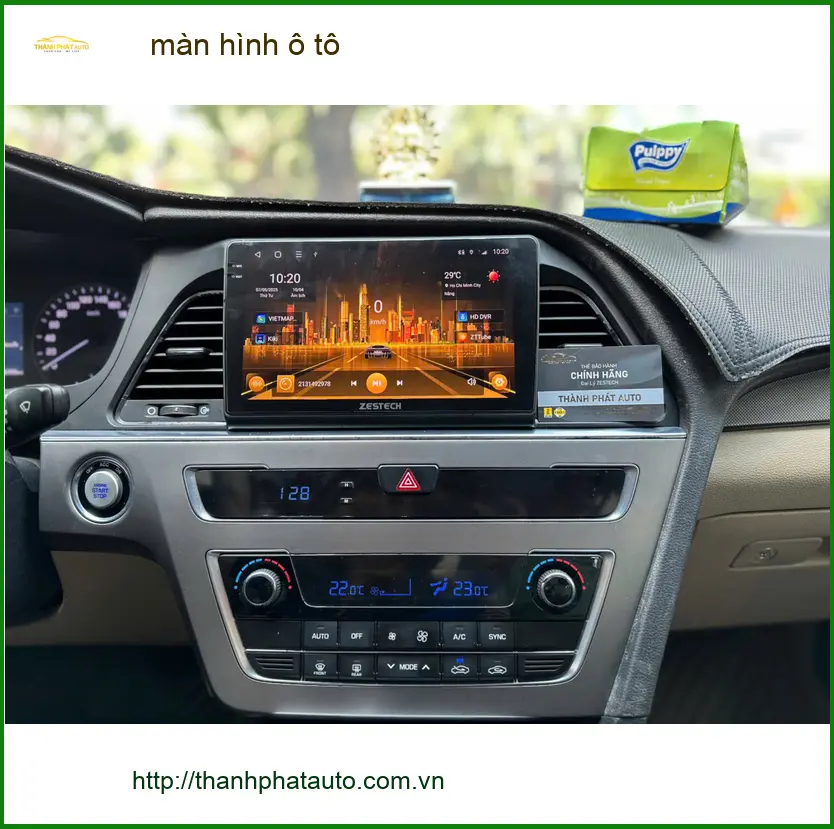 Anh Minh lắp màn hình ô tô Ford Everest tại Quận 9 trải nghiệm tốt hơn