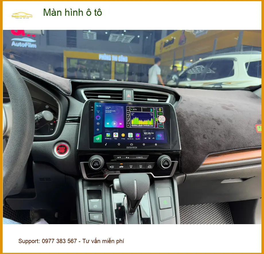 Chú Hùng lắp Màn hình ô tô Toyota Corolla Cross tại Quận 1 tiện nghi hơn ảnh thực tế 2