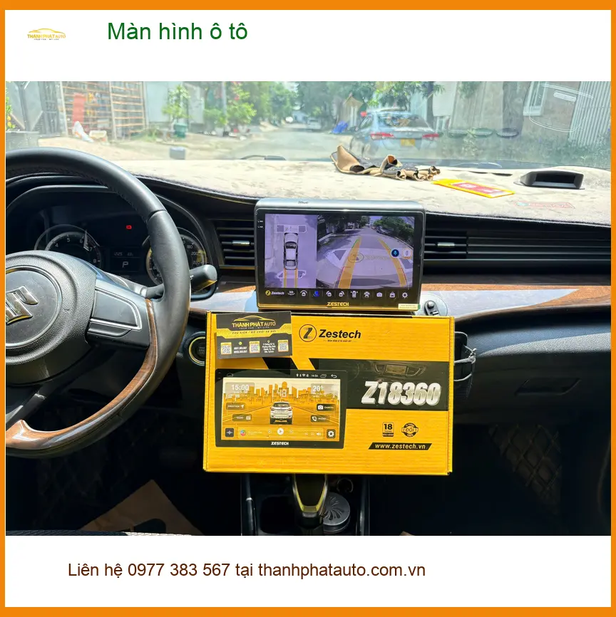 Chị Thảo nâng cấp màn hình ô tô cho Hyundai Kona tại Quận 2 để xem bản đồ rõ hơn ảnh thực tế 5