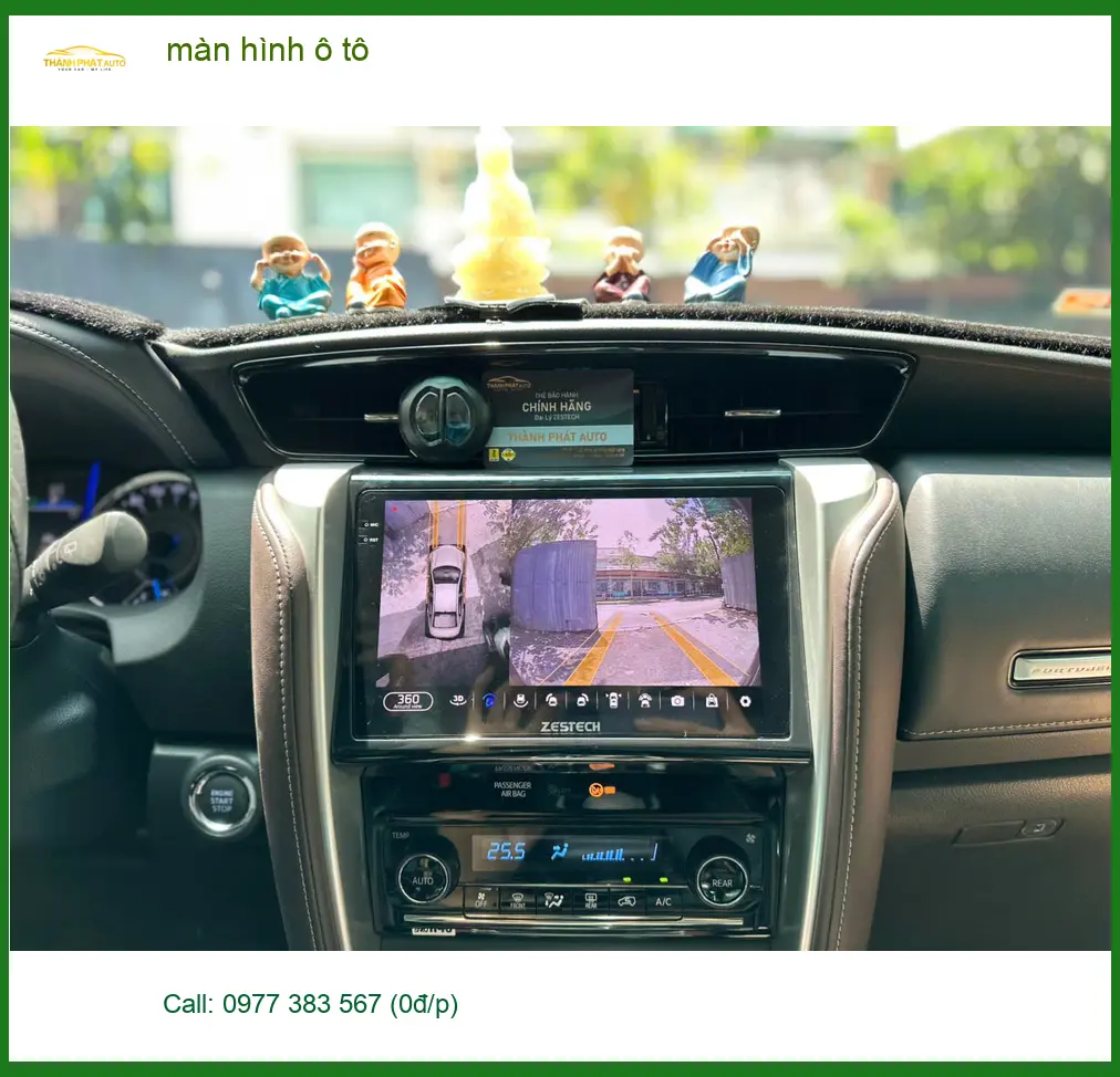 Chị Thảo lắp màn hình ô tô cho Hyundai Accent tại Quận 7 để giải trí tiện lợi hơn