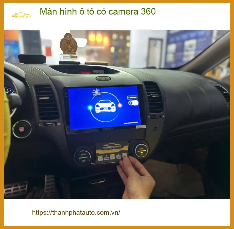 Anh Khôi nâng cấp màn hình ô tô có camera 360 cho Kia Sorento tại Quận 2 ảnh thực tế 2