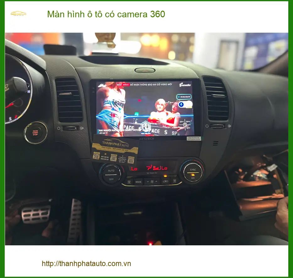 Anh Tùng lắp Màn hình ô tô có camera 360 cho Suzuki Swift tại Quận 12 ảnh thực tế 4