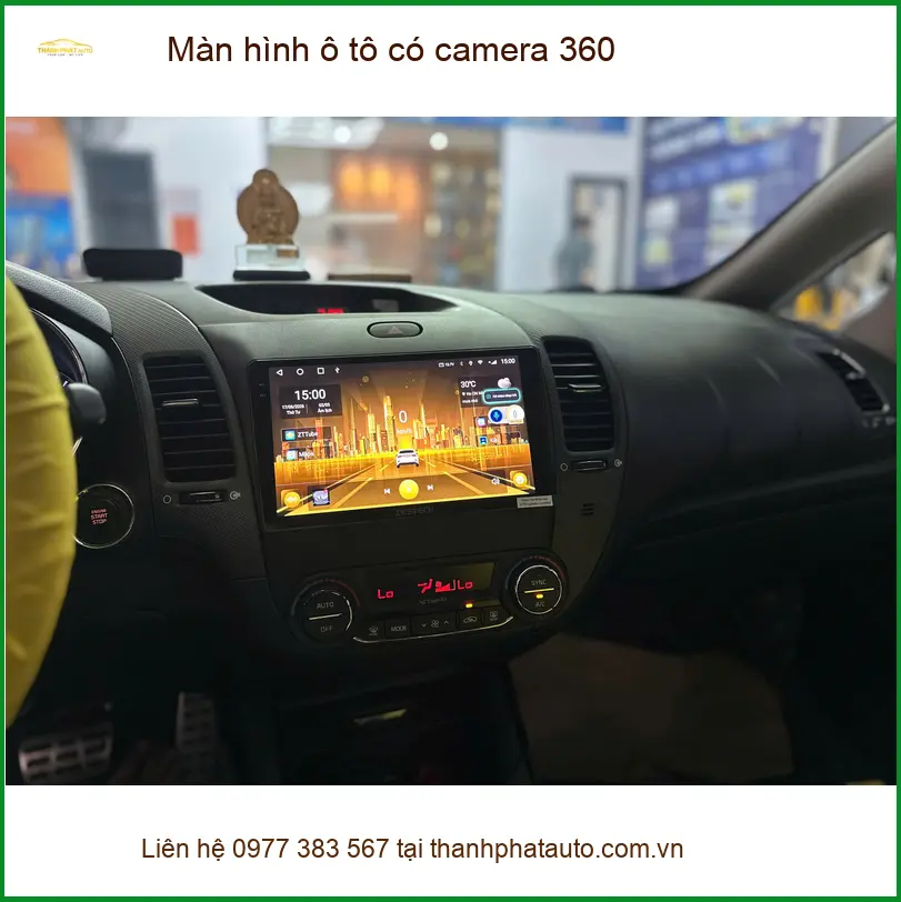 Anh Tùng lắp Màn hình ô tô có camera 360 cho Suzuki Swift tại Quận 12 ảnh thực tế 5