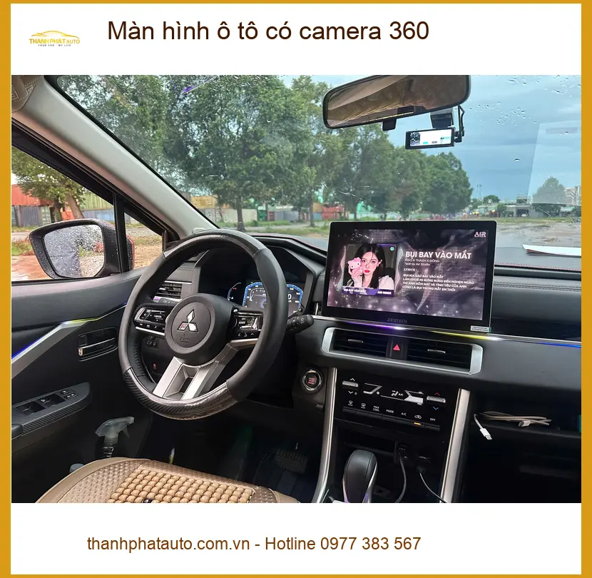 Anh Tùng lắp màn hình ô tô có camera 360 Hyundai Accent tại Quận 4