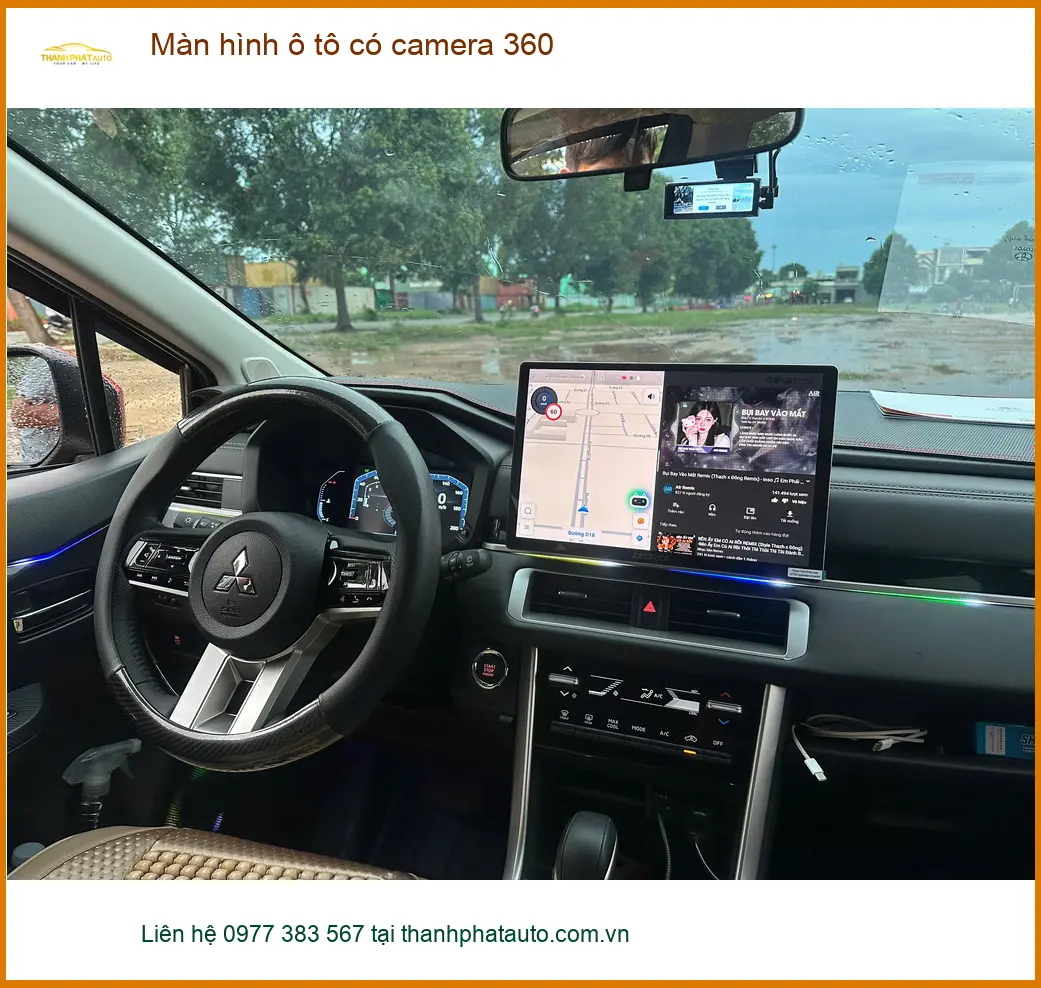 Anh Tùng lắp màn hình ô tô có camera 360 Hyundai Accent tại Quận 4 ảnh thực tế 2