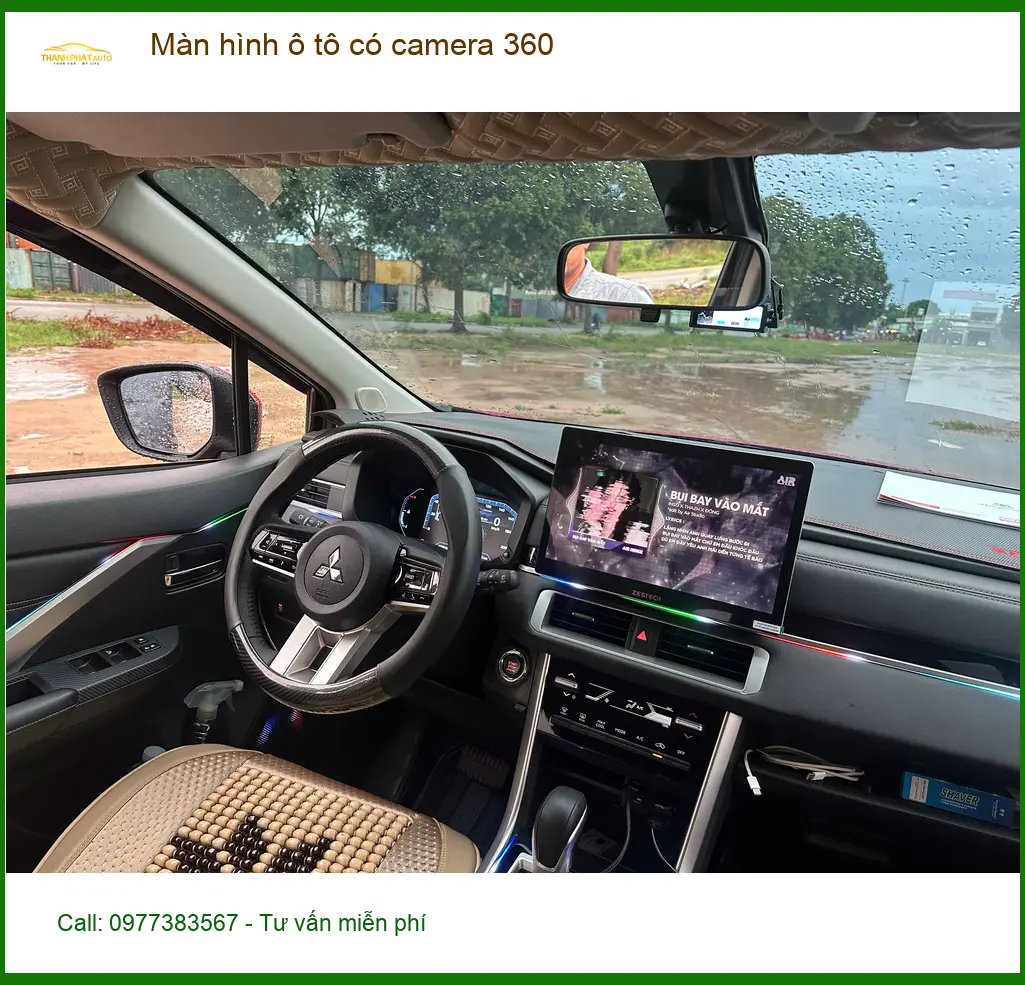 Anh Tùng lắp màn hình ô tô có camera 360 Hyundai Accent tại Quận 4 ảnh thực tế 4