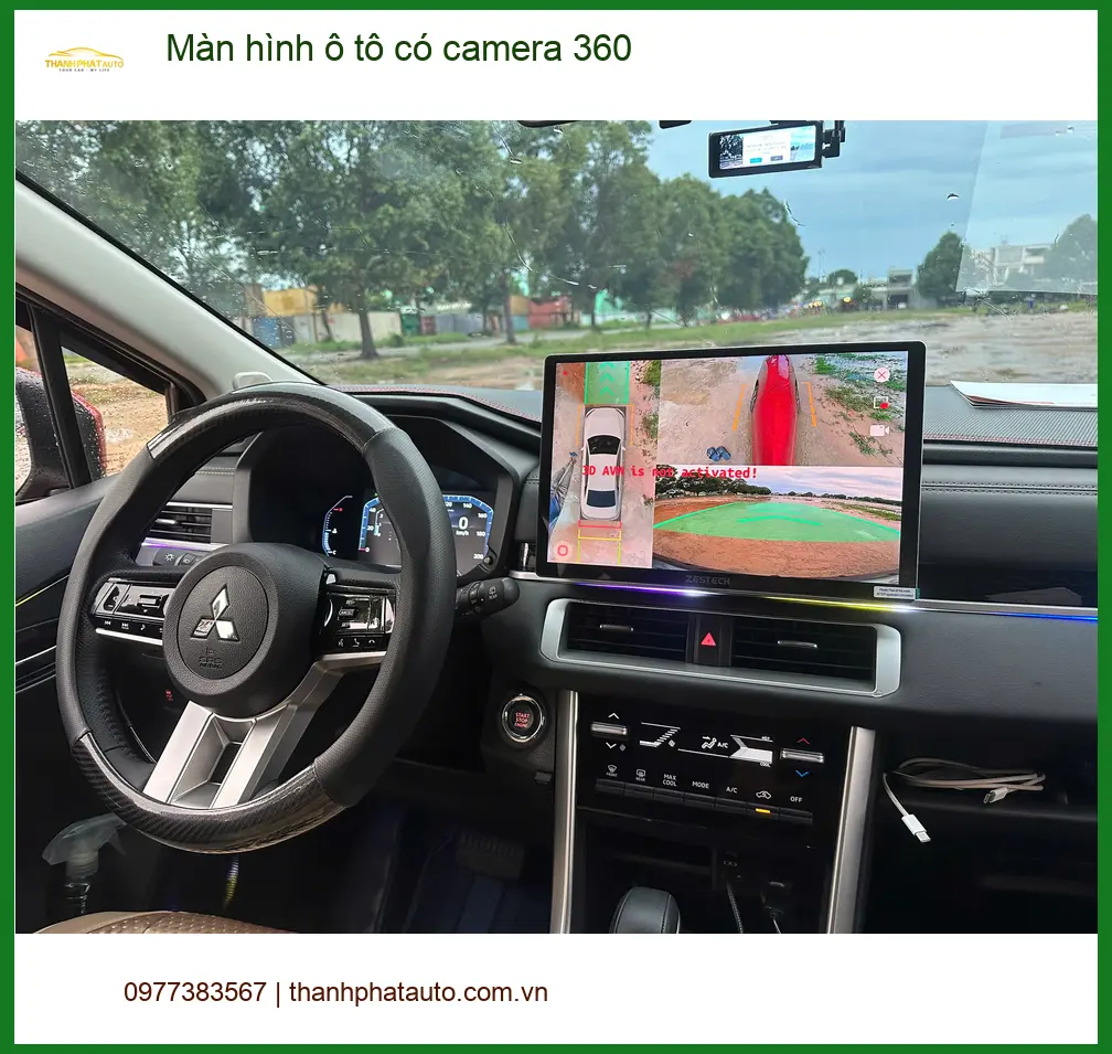 Anh Tùng lắp màn hình ô tô có camera 360 Hyundai Accent tại Quận 4 ảnh thực tế 5