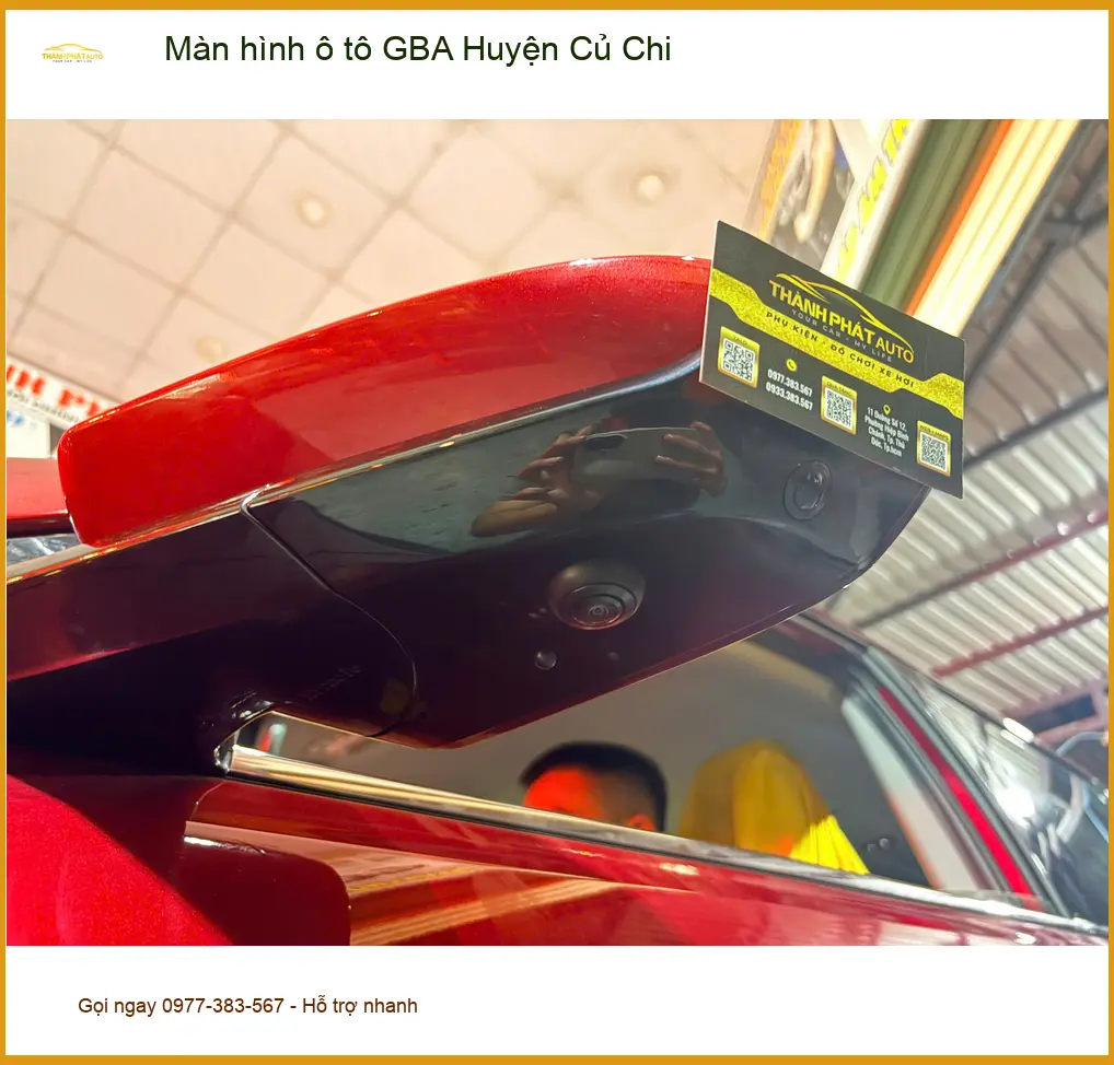 Nơi Độ Màn Hình Android Ô Tô hình ô tô GBA Huyện Củ Chi - Giá Tốt TPHCM ảnh thực tế 2