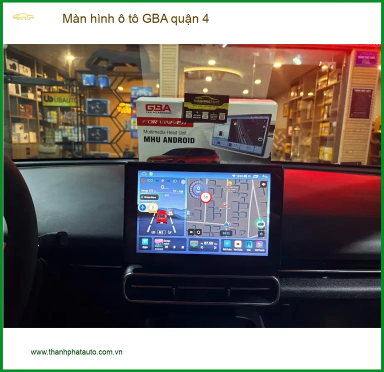 Địa Chỉ Gắn Màn Hình Android Ô Tô hình ô tô GBA quận 4 - Gắn Nhanh Trong Ngày