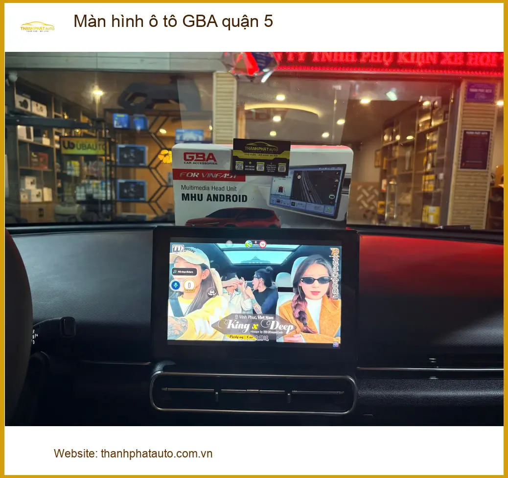 Địa Chỉ Lắp Màn Hình Android Ô Tô hình ô tô GBA quận 5 - Giá Tốt TPHCM