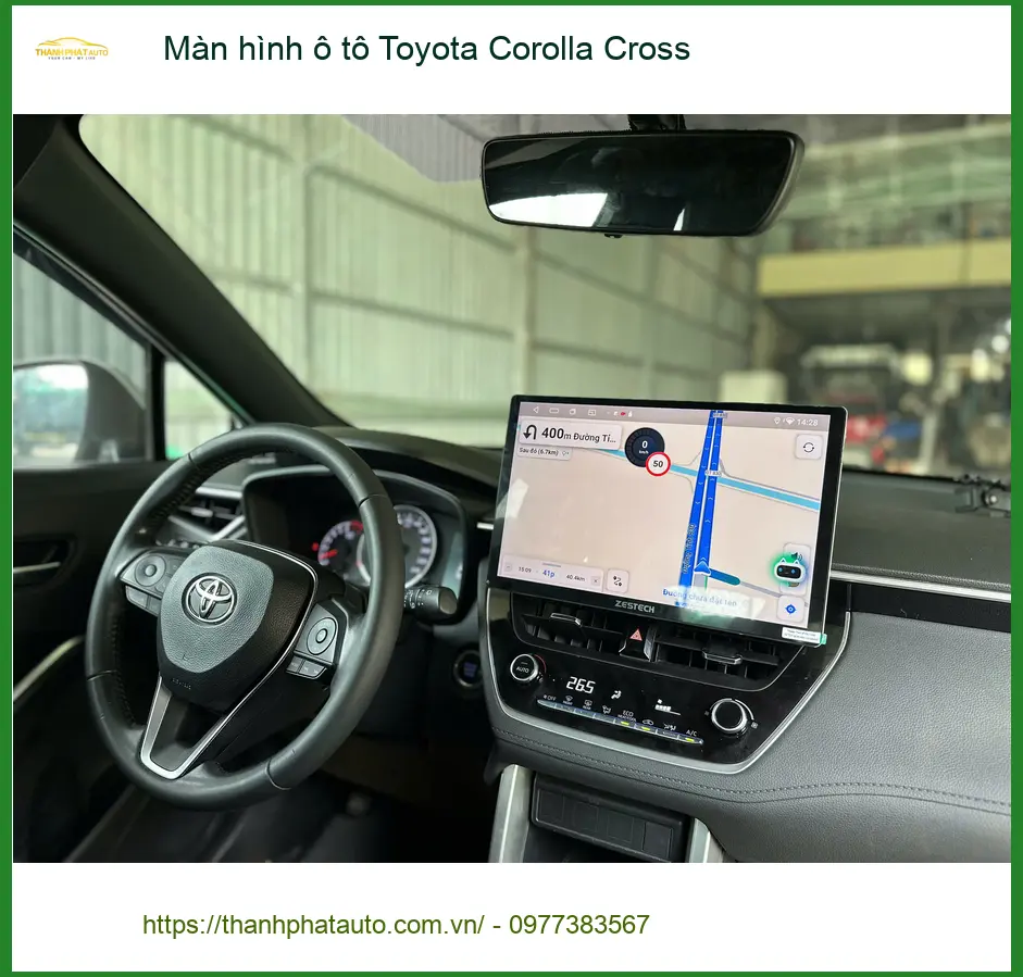 Anh Minh lắp màn hình ô tô Toyota Corolla Cross Quận Tân Phú để nâng tầm trải nghiệm lái ảnh thực tế 5