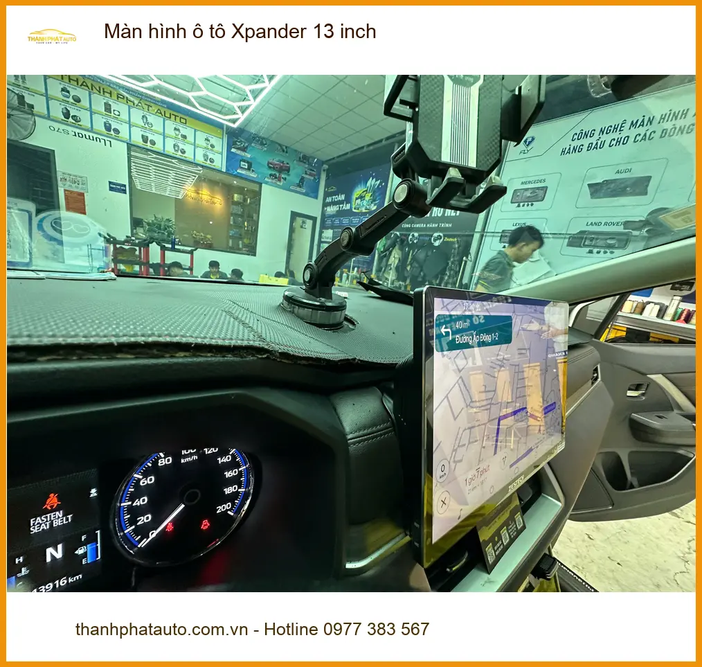 Anh Duy nâng cấp màn hình ô tô 13 inch Xpander uy tín tại Quận 7 ảnh thực tế 3