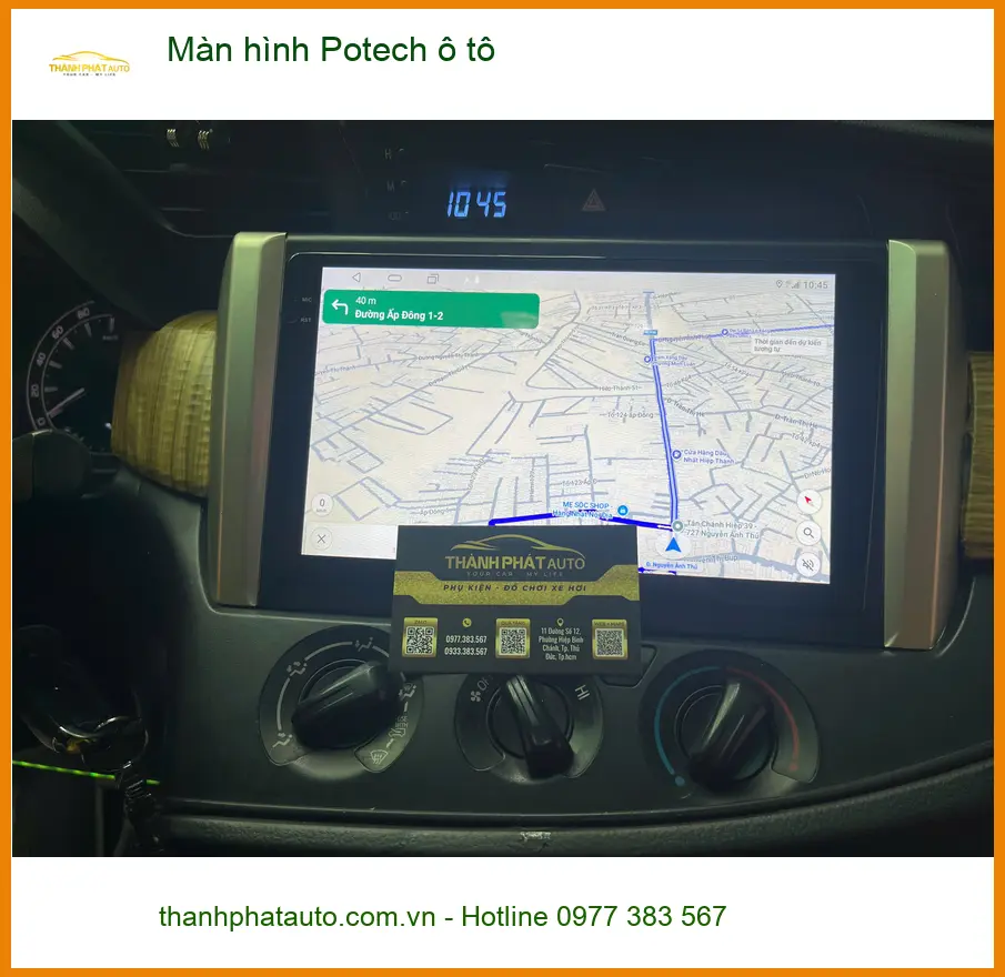 Chú Tấn lắp màn hình Potech ô tô Kia K3 Quận Thủ Đức cải thiện giải trí. ảnh thực tế 2
