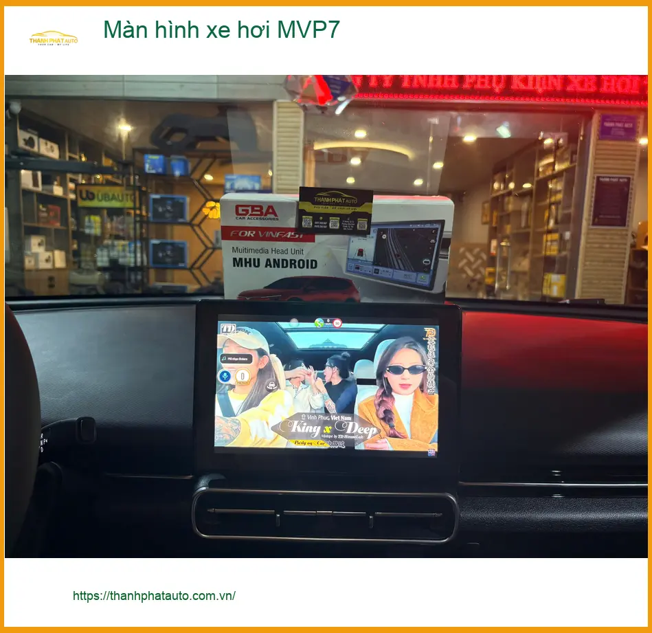 Anh Minh lắp màn hình xe hơi MVP7 cho Hyundai Accent tại Bình Chánh để nâng cao trải nghiệm lái ảnh thực tế 2