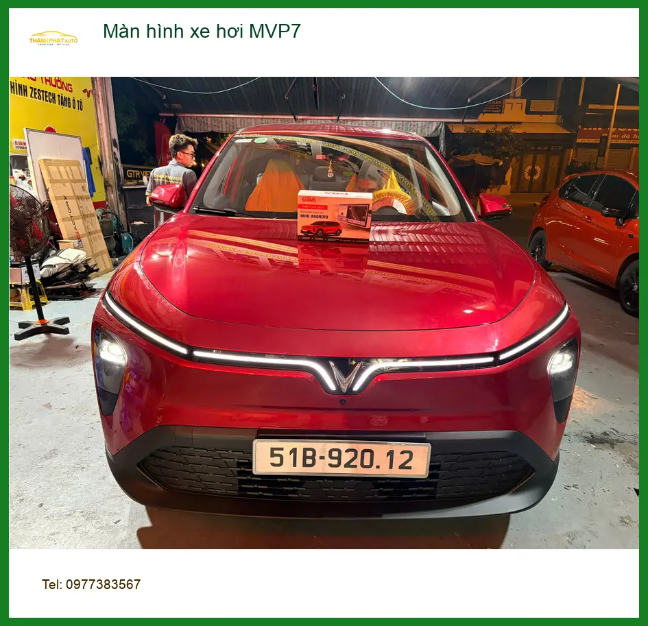 Anh Minh lắp màn hình xe hơi MVP7 cho Hyundai Accent tại Bình Chánh để nâng cao trải nghiệm lái ảnh thực tế 5