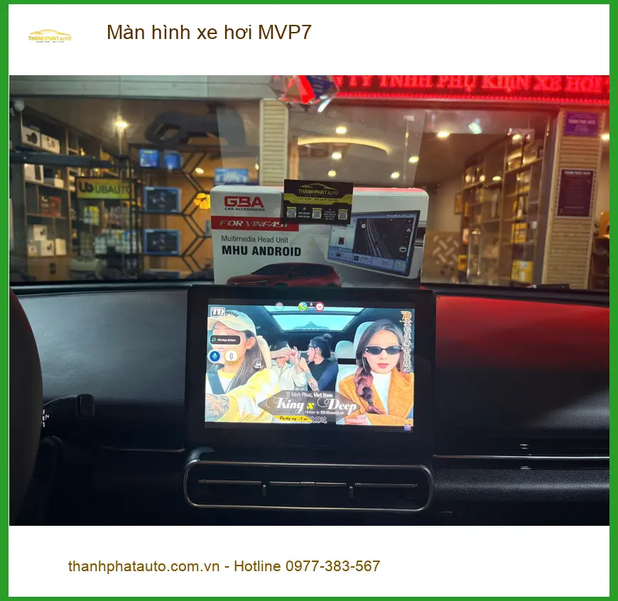 Anh Khải lắp Màn hình xe hơi MVP7 cho Honda CRV tại Quận 9 để nâng cao trải nghiệm giải trí ảnh thực tế 3