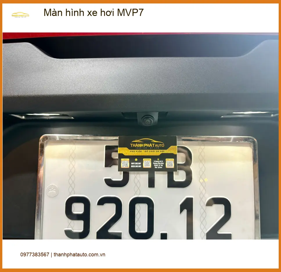 Anh Khải lắp Màn hình xe hơi MVP7 cho Honda CRV tại Quận 9 để nâng cao trải nghiệm giải trí ảnh thực tế 4