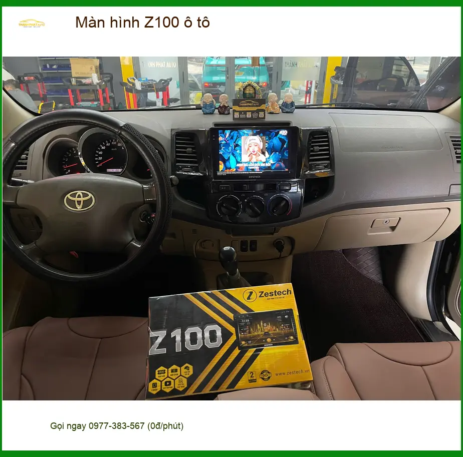 Anh Bách lắp màn hình Z100 ô tô cho Suzuki XL7 tại Cần Giờ để nâng cấp trải nghiệm lái ảnh thực tế 2