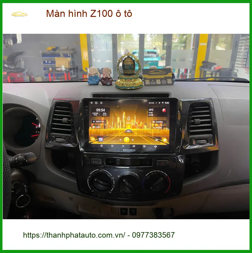 Anh Bách lắp màn hình Z100 ô tô cho Suzuki XL7 tại Cần Giờ để nâng cấp trải nghiệm lái ảnh thực tế 4