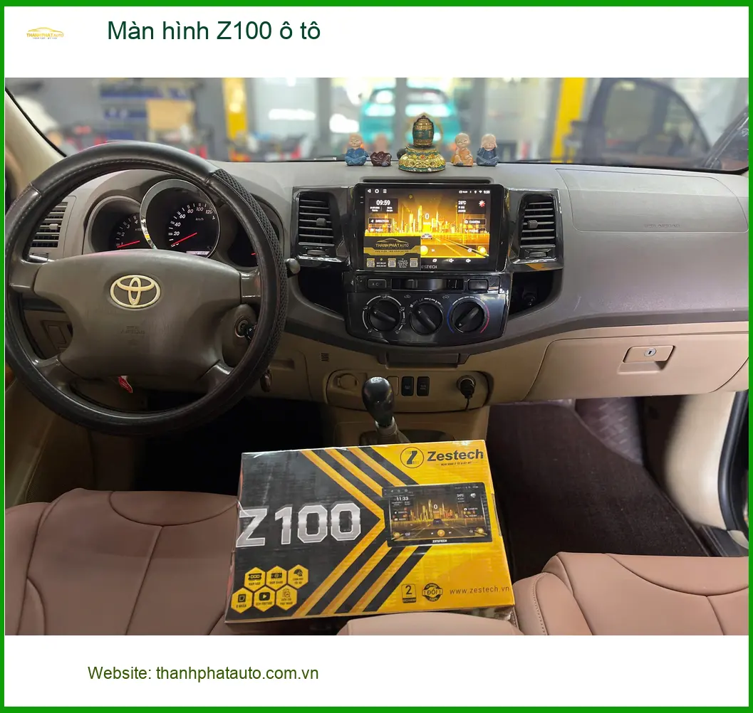 Anh Bách lắp màn hình Z100 ô tô cho Suzuki XL7 tại Cần Giờ để nâng cấp trải nghiệm lái ảnh thực tế 5