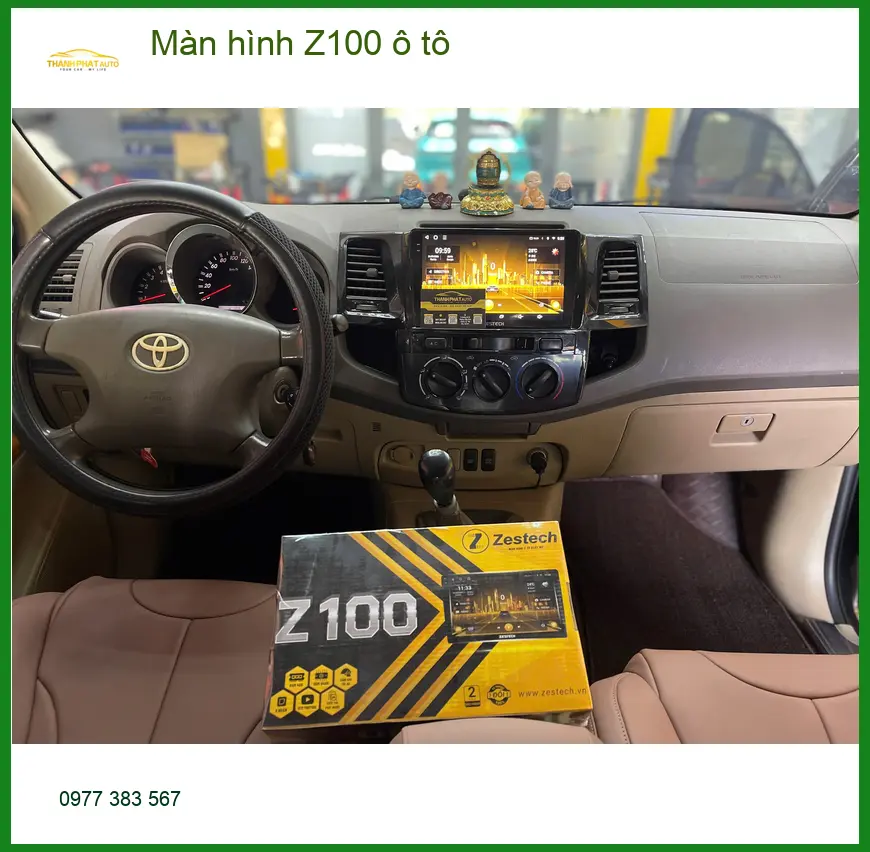Chị Thảo nâng cấp màn hình Z100 ô tô cho Hyundai Accent tại Quận 5 để giải trí tốt hơn ảnh thực tế 3