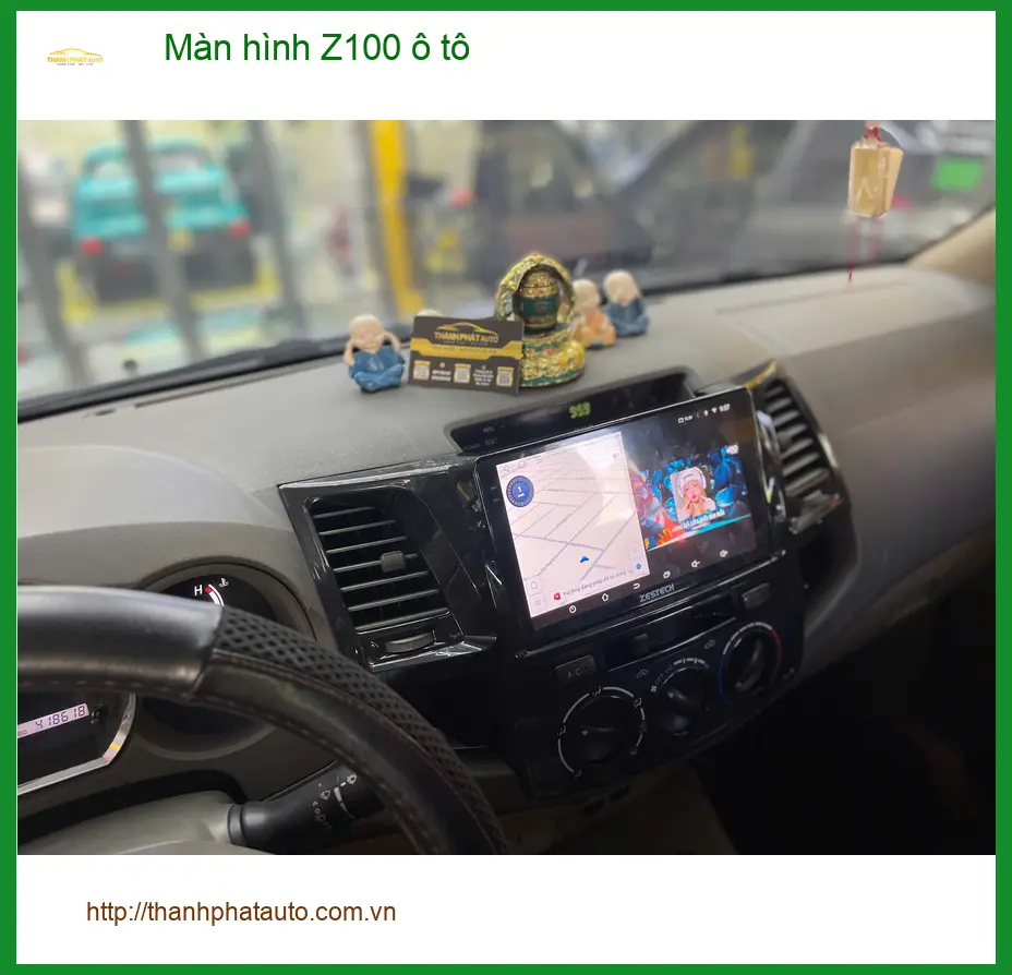 Anh Tấn lắp màn hình Z100 ô tô cho Hyundai Accent tại Quận 11 để nâng tầm trải nghiệm lái xe
