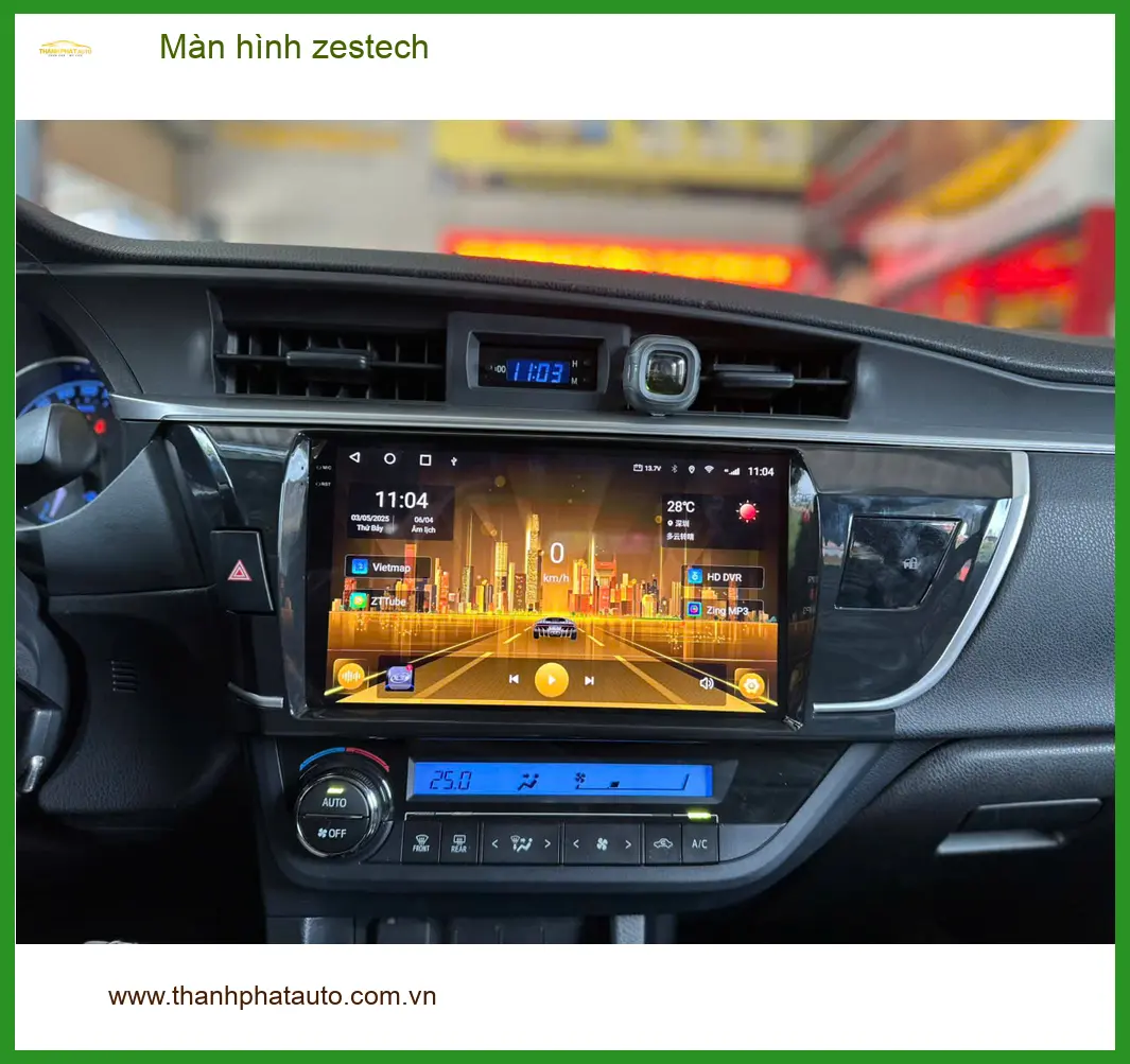 Anh Duy lắp màn hình Zestech cho Hyundai Creta tại Tân Phú để lái xe thông minh ảnh thực tế 3