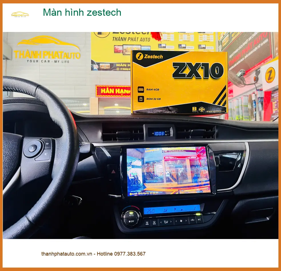 Anh Khải lắp màn hình Zestech cho Hyundai Creta tại Quận Thủ Đức để nâng cấp trải nghiệm lái ảnh thực tế 3